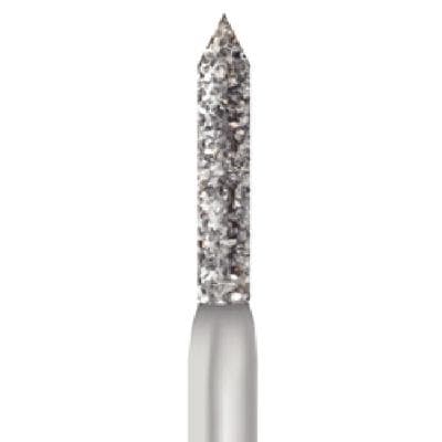 Midwest Multi-Use Diamond Bur 885-012C FG Cylinder Bevel, Coarse, 1.2mm Diameter, 8.2mm Length, 5/Pk, 471352 thumbnail 9