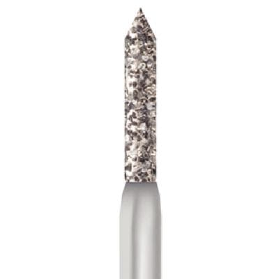 Midwest Multi-Use Diamond Bur FG 885-012SC, Super Coarse, Cylinder Bevel, 1.2mm Diameter, 8.2mm Length, Friction Grip, 5/Pk thumbnail 6
