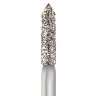 Midwest Multi-Use Diamond Bur 885-014SC, Super Coarse, Cylinder Bevel, Friction Grip, 1.4mm Diameter, 8.2mm Length, 5/Pk thumbnail 6