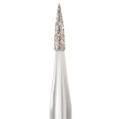 Midwest Multi-Use Diamond Bur, FG #889-010C, Coarse Grit, Flame Shape, 1.0 mm Diameter, 4.0 mm Length, 5/Pk thumbnail 7