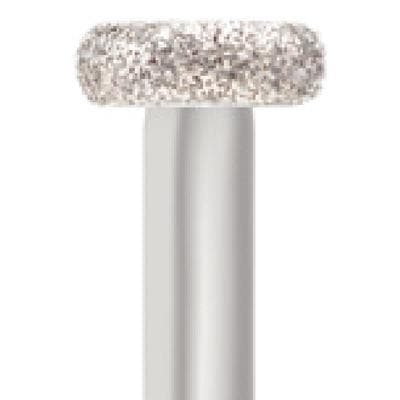Midwest Multi-Use Diamond Bur, FG, Coarse, Wheel Rounded Edge, 909-040C, 4.0 mm Diameter, 1.4 mm Length, 5/Pk, 471383 thumbnail 9