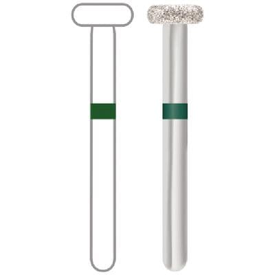 Midwest Multi-Use Diamond Bur, FG, Coarse, Wheel Rounded Edge, 909-040C, 4.0 mm Diameter, 1.4 mm Length, 5/Pk, 471383 thumbnail 10