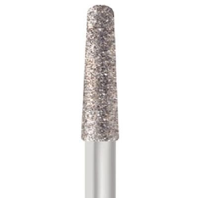 Midwest® #850KR/018 Fine Multi-Use Diamond Taper Round Modified FG Bur, 1.8 mm Diameter, 10.0 mm Length, 5/Pkg thumbnail 3