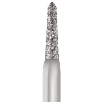 Midwest® Multi-Use Diamond Bur FG #877K-012C, Coarse Grit, Taper Modified Bevel, Friction Grip, 1.2 mm Diameter, 6.0 mm Length, 5/Pkg thumbnail 6