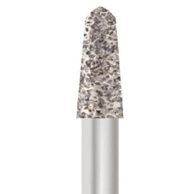 Midwest® Multi-Use Diamond Bur, Coarse, Taper Bevel Modified End, #877K, 1.8 mm Diameter, 6.0 mm Length, Friction Grip, 5/Pkg thumbnail 3