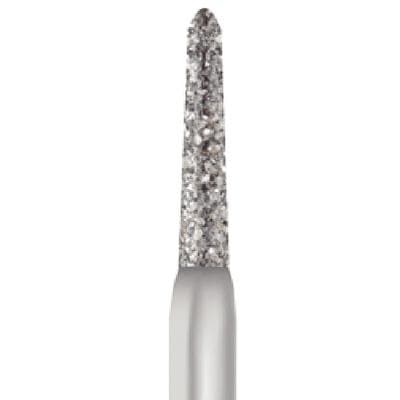 Midwest Multi-Use Diamond Bur 878K-012C, Coarse Grit, Taper Modified Bevel, FG Short Shank, 1.2 mm Diameter, 8.0 mm Length, 5/Pk thumbnail 8