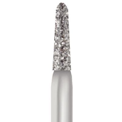 Midwest Multi-Use Diamond Bur 878K-014C, Coarse Grit, Taper Modified Bevel, Friction Grip, 1.4 mm Diameter, 8.0 mm Length, 5/Pk thumbnail 8