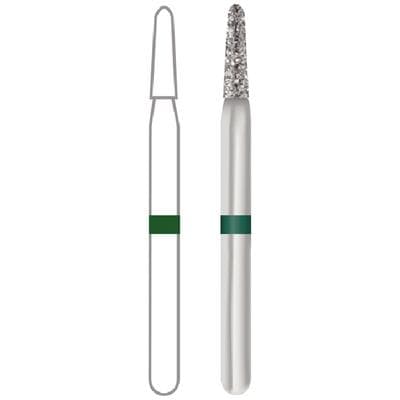 Midwest Multi-Use Diamond Bur 878K-014C, Coarse Grit, Taper Modified Bevel, Friction Grip, 1.4 mm Diameter, 8.0 mm Length, 5/Pk thumbnail 9
