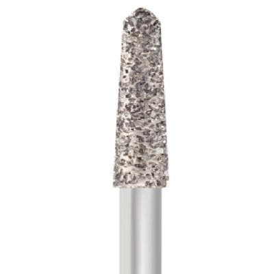 Midwest Multi-Use Diamond Bur FG #878K-021C, Coarse Grit, Taper Modified Bevel, 2.1 mm Diameter, 8.0 mm Length, Friction Grip, 5/Pkg thumbnail 8