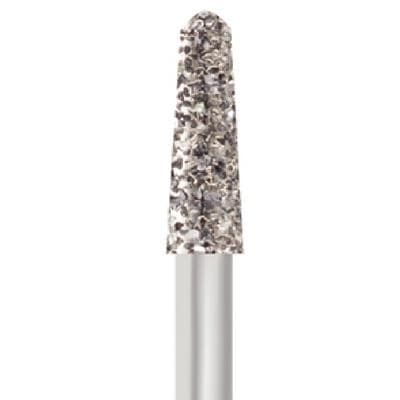 Midwest Multi-Use Diamond Bur 878K-021SC, Super Coarse, Taper Modified Bevel, Friction Grip, 2.1mm Diameter, 8.0mm Length, 5/Pk thumbnail 7