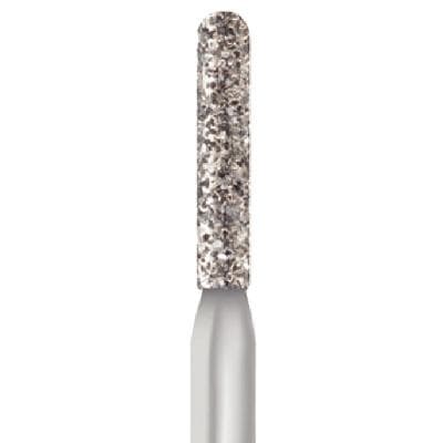 Midwest Multi-Use Diamond Bur FGSS, KS Cylinder Round End, Super Coarse, #KS2-014SC, 1.4 mm Diameter, 8.2 mm Length, 5/Pkg, 471435 thumbnail 7