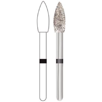 Midwest Diamond Bur FG KS4-024SC Super Coarse Multi-Use Football, Friction Grip, 2.4 mm Diameter, 4.3 mm Length, 5/Pk, 471439 thumbnail 9