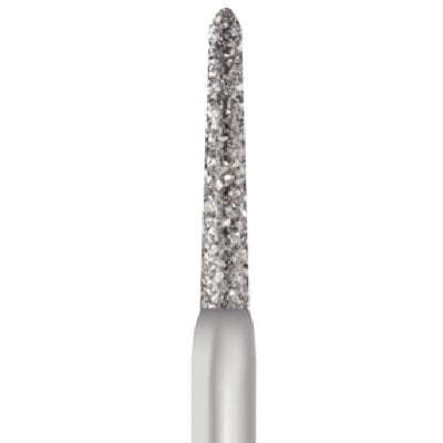 Midwest Multi-Use Diamond Bur FG 879K-016C, Coarse, Taper Modified Bevel, 1.6 mm Diameter, 10.0 mm Length, 5/Pk thumbnail 5