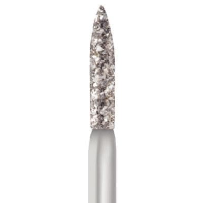 Midwest Multi-Use Diamond Bur FG #862-014UC, Ultra Coarse, Flame Shape, 1.4 mm Diameter, 8.0 mm Length, Friction Grip, 5/Pkg thumbnail 7