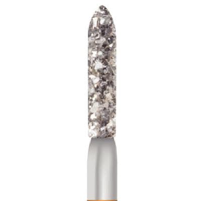 Midwest Multi-Use Diamond Bur FG 878-014UC, Ultra Coarse, Cylinder Modified Bevel, Friction Grip Short Shank, 1.4mm Diameter, 8.0mm Length, 5/Pk thumbnail 6