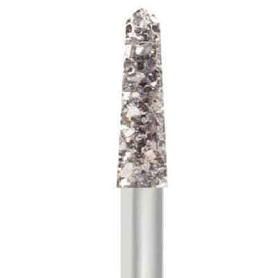 Midwest Multi-Use Diamond Bur FG #878K-018UC, Ultra Coarse, Taper Modified Bevel, 1.8 mm Diameter, 8.0 mm Length, Friction Grip, 5/Pkg thumbnail 6