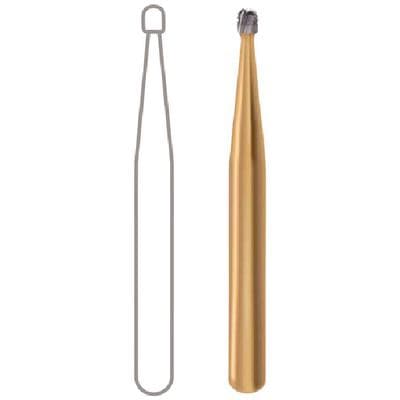 Midwest Multi-Prep Carbide Bur, Round, #2, Friction Grip, 1.0 mm Diameter, 10/Pkg, 399204 thumbnail 10