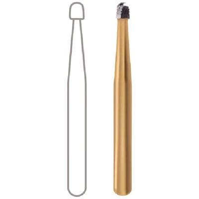 Midwest Multi-Prep Carbide Bur, Round FG #4, 1.4 mm Diameter, 10/Pack, 399205 thumbnail 17