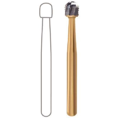 Midwest MultiPrep Carbide Bur, Round #8, Friction Grip, 2.3 mm Diameter, 10/Pkg, 399207 thumbnail 6