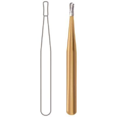 Midwest Multi-Prep Carbide Bur #330, Pear, Friction Grip, 0.8 mm Diameter, 1.6 mm Length, 10/Pack, 399261 thumbnail 12
