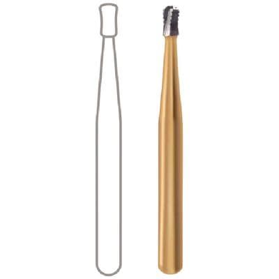 Midwest MultiPrep Carbide Bur, #332, Pear, Friction Grip, 1.2 mm Diameter, 1.6 mm Length, 10/Pkg, 399263 thumbnail 10