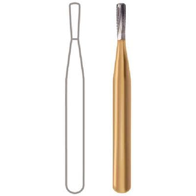 Midwest Multi-Prep Carbide Bur #245, Long Pear, Friction Grip, 0.9 mm Diameter, 2.7 mm Length, 10/Pkg, 399371 thumbnail 11