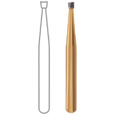 Midwest MultiPrep Carbide Bur, #35 Inverted Cone, Friction Grip, 1.0 mm Diameter, 3.7 mm Length, 10/Pack, 399211 thumbnail 9