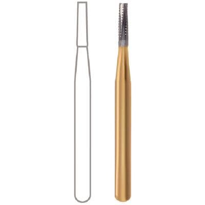 Midwest Multi-Prep Carbide Bur #556, Straight Flat End, Friction Grip, 0.8-0.9 mm Diameter, 3.2 mm Length, 10/Pkg, 399226 thumbnail 12