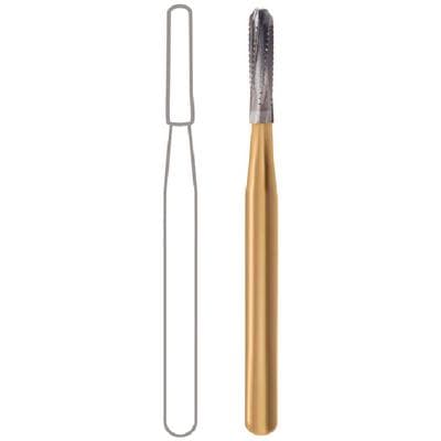 Midwest Multi-Prep Carbide Bur #1558-L, Straight Dome End, Friction Grip, 1.2 mm Diameter, 4.9 mm Length, 10/Pkg, 399555 thumbnail 12