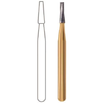 Midwest Multi-Prep Carbide Bur #701, Tapered Flat End, Friction Grip, 1.2 mm Diameter, 10/Pkg thumbnail 7