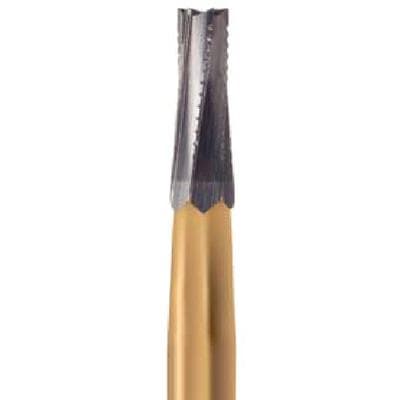 Midwest Multi-Prep Carbide Bur #702, Taper Flat End, Friction Grip, 1.6 mm Diameter, 4.1 mm Length, 10/Pack thumbnail 6