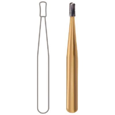 Midwest Multi-Prep Carbide Bur #331, Pear, Friction Grip Short Shank, 1.0 mm Diameter, 1.6 mm Length, Clinic Pack of 100 thumbnail 5