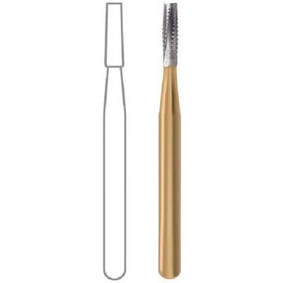 Midwest MultiPrep Carbide Bur, FG #557, Straight Flat End, 1.0 mm Diameter, 3.7 mm Length, 100/Bag, 396227 thumbnail 12