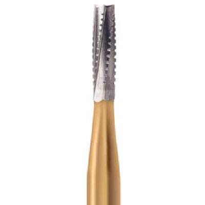 Midwest MultiPrep Carbide Bur, #557, Straight Flat End, Friction Grip Short Shank, 1.0 mm Diameter, 3.7 mm Length, 100/Bag, 396427 thumbnail 9