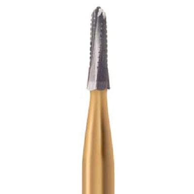 Midwest Multi-Prep Carbide Bur #1701, Taper Dome End, Friction Grip, 1.2 mm Diameter, 3.7 mm Length, 100/Bag thumbnail 3
