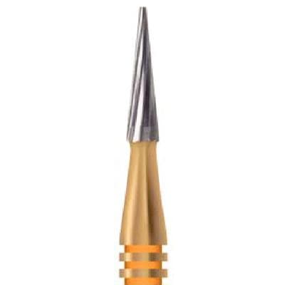Midwest® Esthetic Finishing Carbide Bur, FG - Taper 12 Blade, #7611, 1.0 mm Diameter, 3.9 mm Length, 10/Pkg, 379102 thumbnail 6