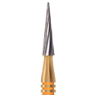 Midwest® Esthetic Finishing Carbide Bur, FG - Taper 12 Blade, #7612, 1.4 mm Diameter, 5.9 mm Length, 10/Pkg, 379107 thumbnail 7