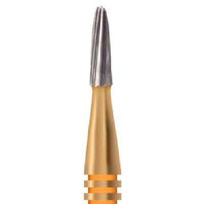 Midwest Esthetic Finishing Carbide Bur, FG, Bullet 12-Blade, #7801, 0.9 mm Diameter, 2.8 mm Length, 10/Pkg, 379132 thumbnail 6