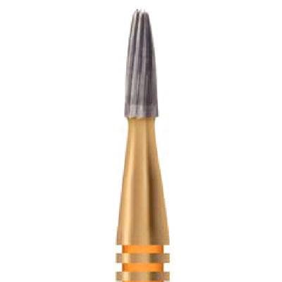 Midwest Esthetic Finishing Carbide Bur, FG, Bullet Shape, 12 Blade, #7802, 1.0 mm Diameter, 2.8 mm Length, 10/Pkg, 379133 thumbnail 5