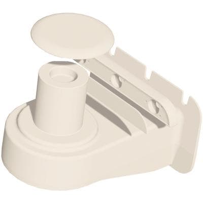 Zirc E-Z Access Shelf Wall/Cabinet Mount, Beige, 90° Angle, 180° Movement, 20Z426G thumbnail 5