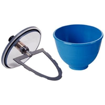 Whip Mix Flexible Vac-U-Mixer Bowl, 5 Inch, 350g Capacity, Blue, #6785 thumbnail 3
