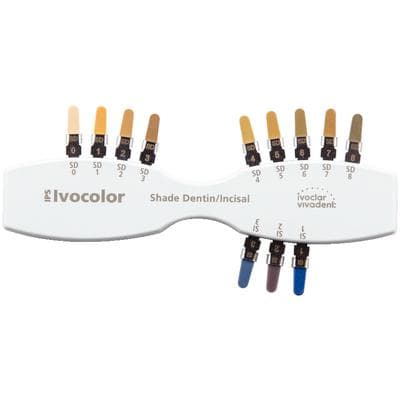 IPS Ivocolor Shade Guide, 12 Shades, 1/Pkg thumbnail 3