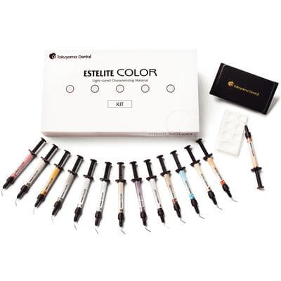 Tokuyama Estelite Color Kit, 13 Shades, 0.9g Syringes, 10901 thumbnail 9