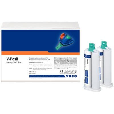 V-Posil Heavy Soft Fast VPS Impression Material, 50 ml Cartridges, Pack of 10, Ref 2568 thumbnail 10