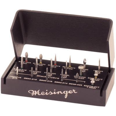 Meisinger Prep and Finishing Kit by Dr. James Klim, 18 Burs, 0.9MM, JK02 thumbnail 4