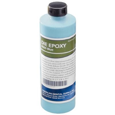 Die Epoxy Type 8000 System Resin, Blue, 1 lb Container thumbnail 2