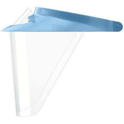 Op-D-Op Visor Shield Protective Barrier System Kit, Medium, Blue, 308DK-BL-M thumbnail 3