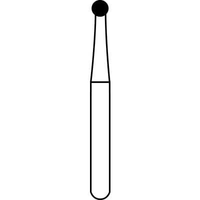 Alpen® SteriX Carbide Bur, RA (Right Angle), Round #6, 1.8 mm Diameter, Sterile, Single-Use, 10/Pkg, RS200006 thumbnail 4
