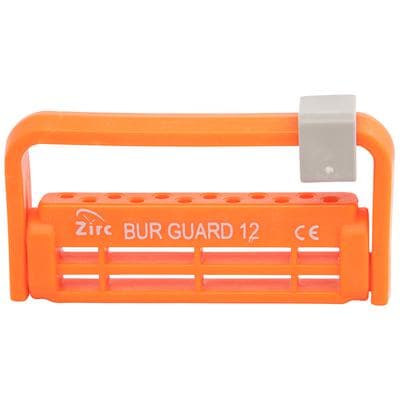 Zirc Steri-Bur Guard, 12-Hole, Neon Orange, 50Z406Q thumbnail 10