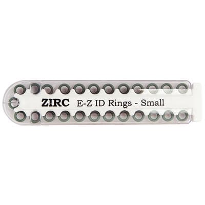 Zirc E-Z ID Rings Small, Green, 1/8" Diameter, 25/Pack, 70Z100-D thumbnail 7